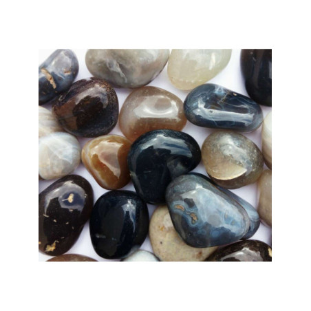 Pulsera Chip Mineral Carneola.