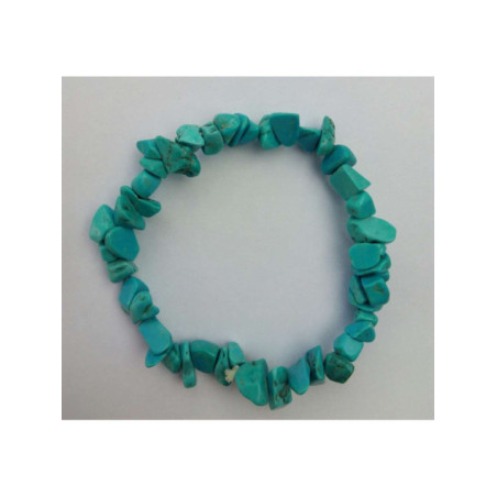 Pulsera Chip Mineral 7 Chakras, con Citrino