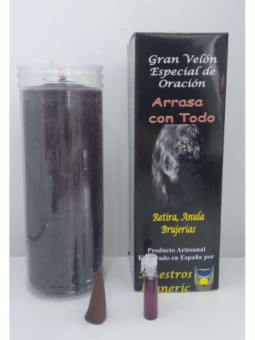 Velón Especial Potenciado Con Oración Arrasa con todo.