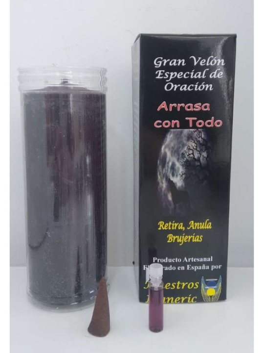 Velón Especial Potenciado Con Oración Arrasa con todo.