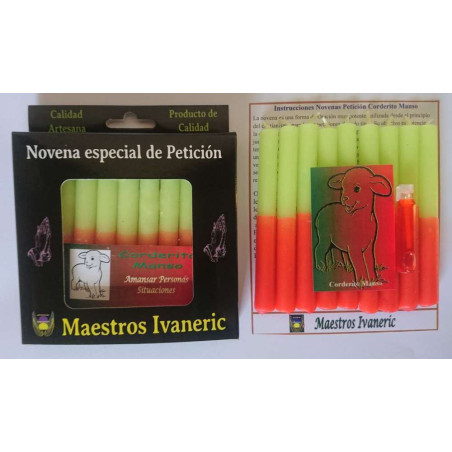 Novena Especial Potenciada Corderito Manso, Amansar Personas, Situaciones