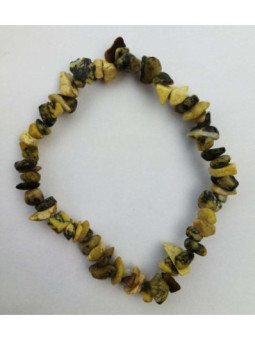 Pulsera Chip Mineral Unakita.