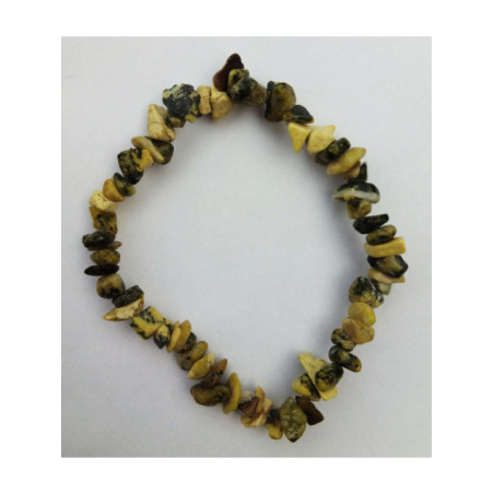 Pulsera Chip Mineral Unakita.