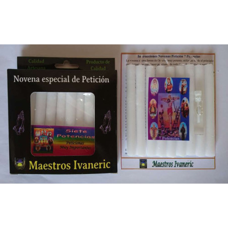 Novena Especial Potenciada 7 Potencias. Peticiones Importantes