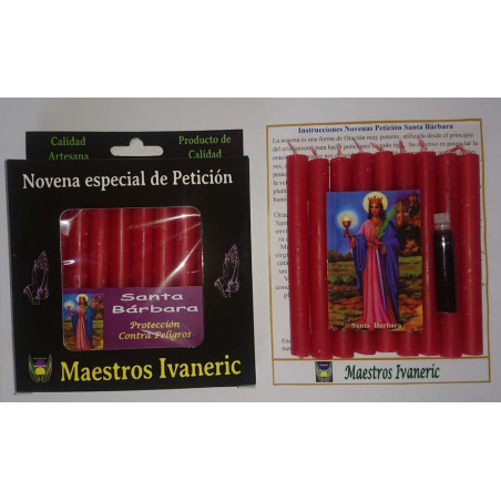 Novena Especial Potenciada Santa Bárbara, Protección contra Peligros