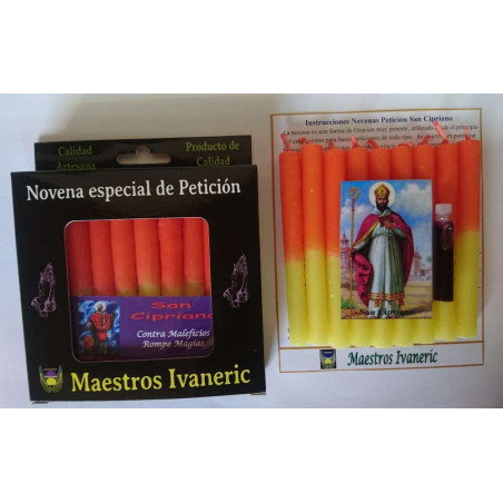 Novena Especial Potenciada San Cipriano. Rompe Maleficios