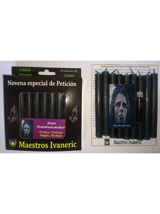 Novena Especial Potenciada San Deshacedor. Deshace, destruye Magias