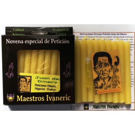 Novena Especial Potenciada Juan del Dinero, Peticiones Dinero, Negocios, Trabajo