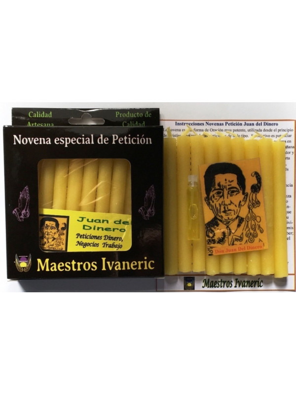 Novena Especial Potenciada Juan del Dinero, Peticiones Dinero, Negocios, Trabajo