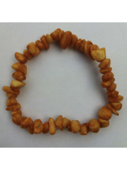 Pulsera Chip Mineral Jaspe Leopardo