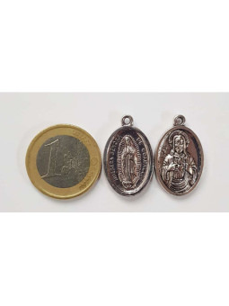 Medalla Virgen Guadalupe, Sagrado Corazón
