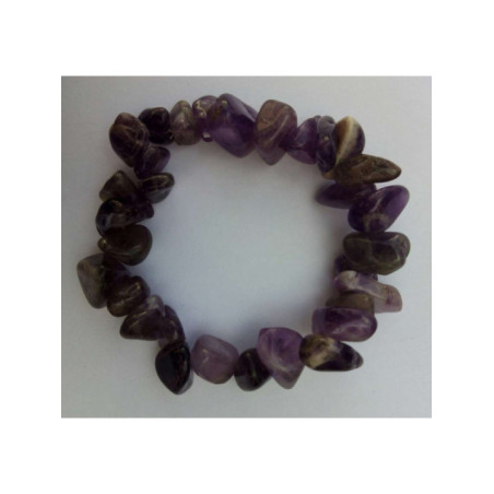 Pulsera Cantos Rodados de 1 a 2cm Calcita Amarilla
