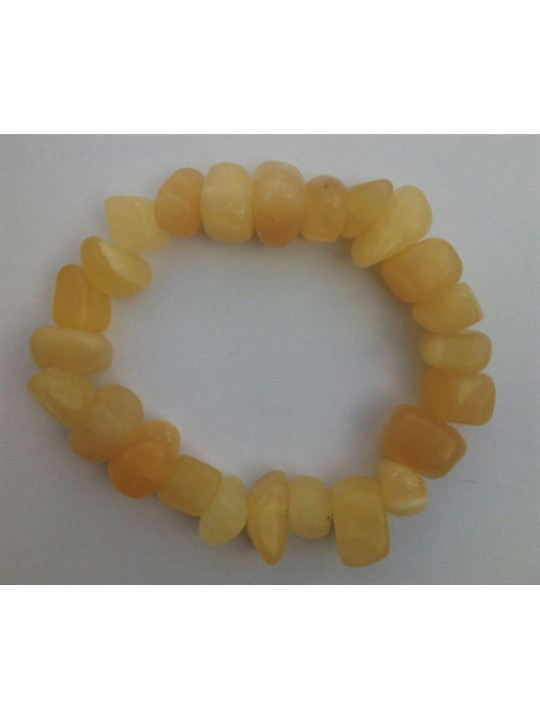 Pulsera Cantos Rodados de 1 a 2cm Carneola