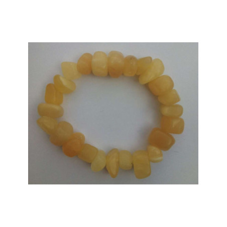 Pulsera Cantos Rodados de 1 a 2cm Carneola