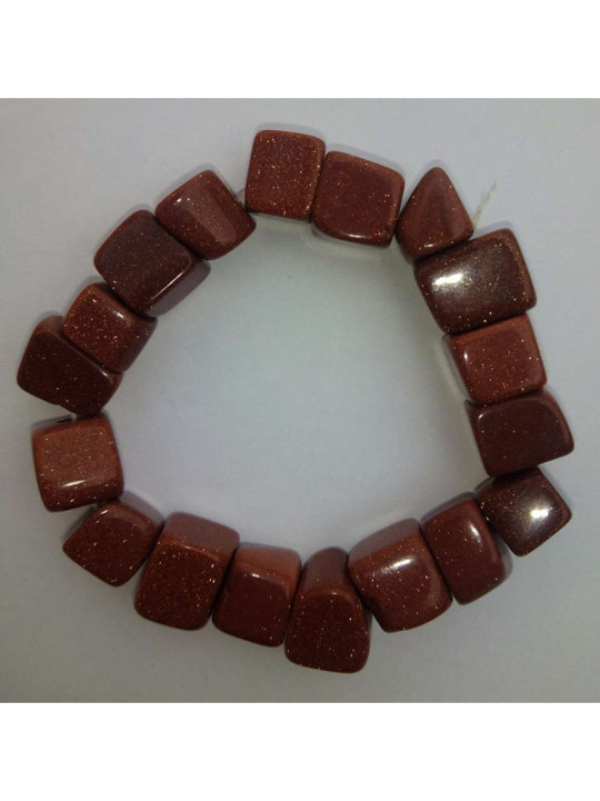 Pulsera Cantos Rodados de 1 a 2cm Onix