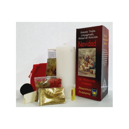Potente Velón de Navidad