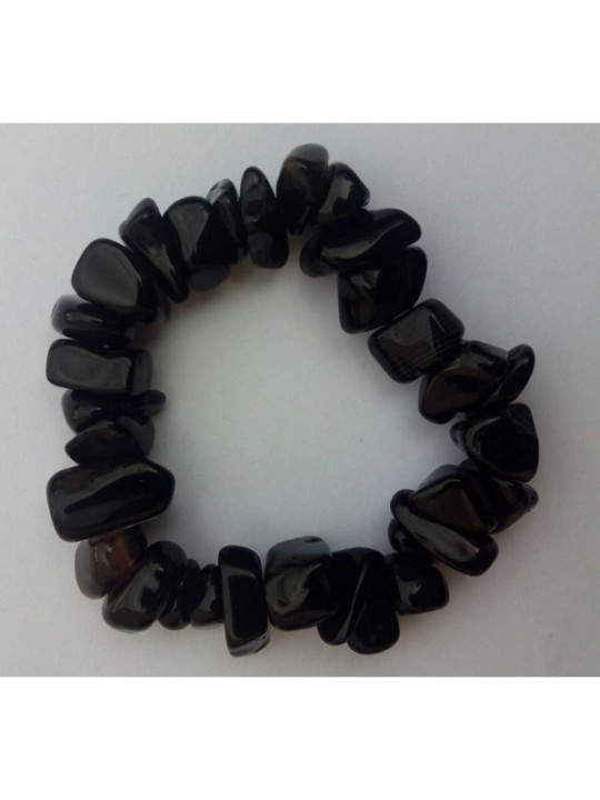 Pulsera Cantos Rodados de 1 a 2cm Turquesa
