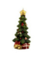 Vela Árbol de Navidad Grande, 23 cm de alto x 10,5 cm ancho