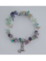 Pulsera Chip Fluorita con Bruja de los Deseos