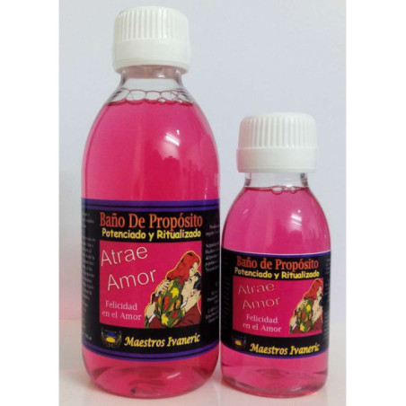Oferta comprando 3 unidades. Baño de Propósito Atrae Amor 250ml.