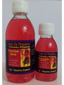 Oferta comprando 3 unidades. Baño de Propósito Pomba Gira 250ml.