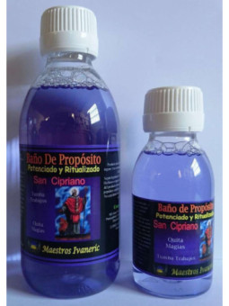 Oferta comprando 3 unidades. Baño de Propósito San Cipriano 250ml.