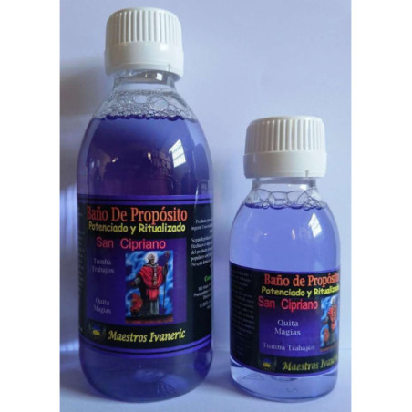 Oferta comprando 3 unidades. Baño de Propósito San Cipriano 250ml.