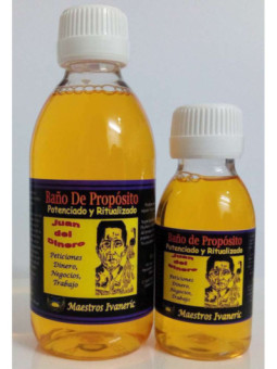 Oferta comprando 3 unidades. Baño de Propósito Juan del Dinero 250ml