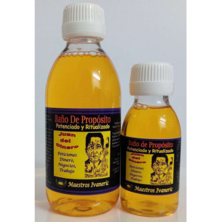 Oferta comprando 3 unidades. Baño de Propósito Juan del Dinero 250ml