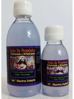 Oferta comprando 3 unidades. Baño de Propósito San Alejo, Alejar Enemigos 250ml.