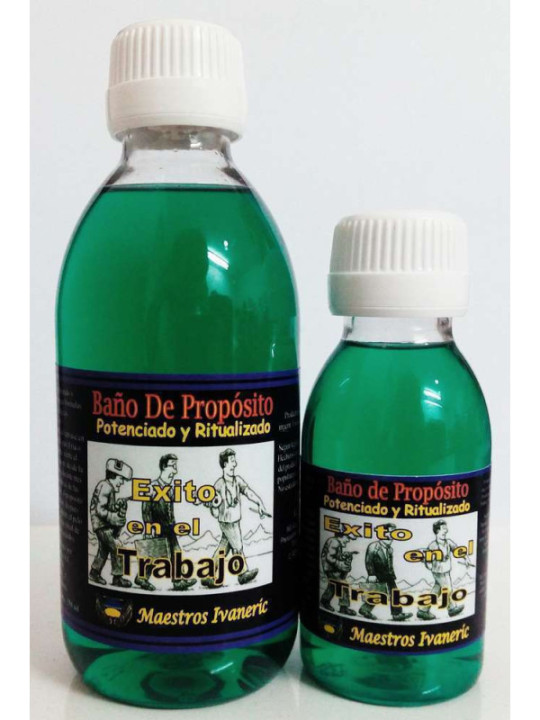 Oferta comprando 3 unidades. Baño de Propósito Éxito en el Trabajo 250ml.
