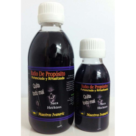 Oferta comprando 3 unidades. Baño de Propósito Quita todo Mal, Saca Hechizos 250ml.