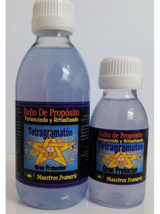 Oferta comprando 3 unidades. Baño de Propósito Tetragrámaton Gran Protector 250ml.