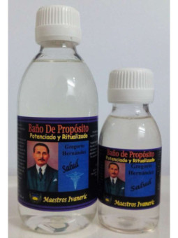 Oferta comprando 3 unidades. Baño de Propósito Gregorio Hernández, Salud 250ml.