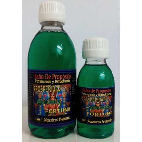 Oferta comprando 3 unidades. Baño de Propósito Prosperidad Abundancia Fortuna 250ml.