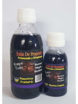 Oferta comprando 3 unidades. Baño de Propósito Rompe Todo, Destruir Magias y hechizos 250ml.