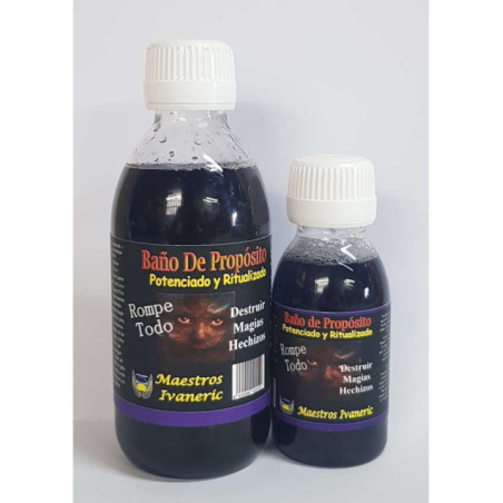 Oferta comprando 3 unidades. Baño de Propósito Rompe Todo, Destruir Magias y hechizos 250ml.