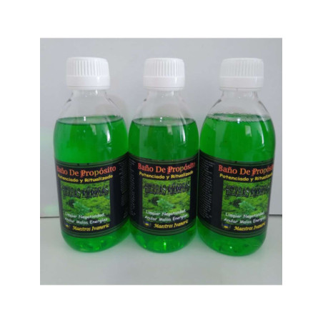 Oferta comprando 3 unidades. Baño de Propósito Hierbas Amargas 250ml.