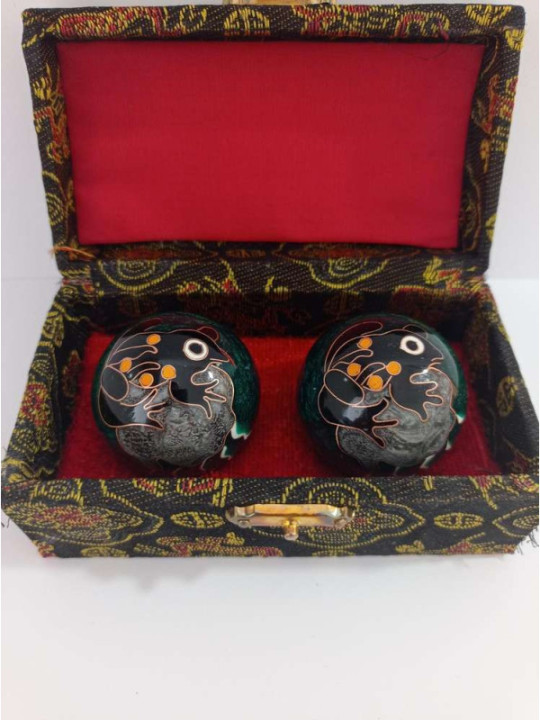 Pack Descuento 4 tipos Bolas de la salud China. Tortuga, Luna, Taichi y Rana