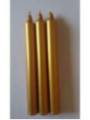 Descuento por Volumen 12 Unidades Vela por Inmersión Dorada Especial Esotérica, 20 cm. Clase B.
