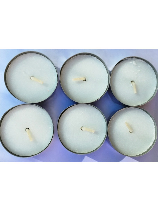 Pack Lamparillas Tea-Light  Blanca 100 Unidades
