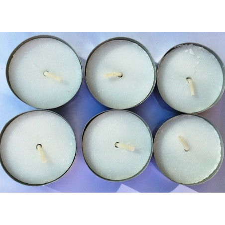 Pack Lamparillas Tea-Light  Blanca 100 Unidades