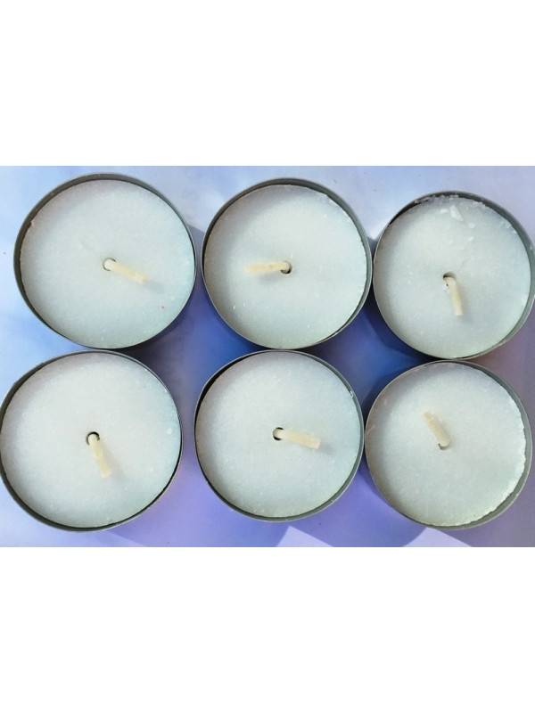 Pack Lamparillas Tea-Light  Blanca 100 Unidades