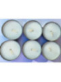 Pack Lamparillas Tea-Light  Blanca 100 Unidades