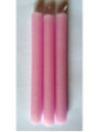 Vela Esotérica Especial 11 Cm Rosa, 12 Unidades