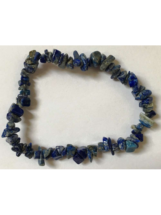 Pulsera Chip Mineral Fluorita