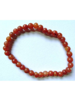 Pulsera Chip Mineral Turmalina Negra