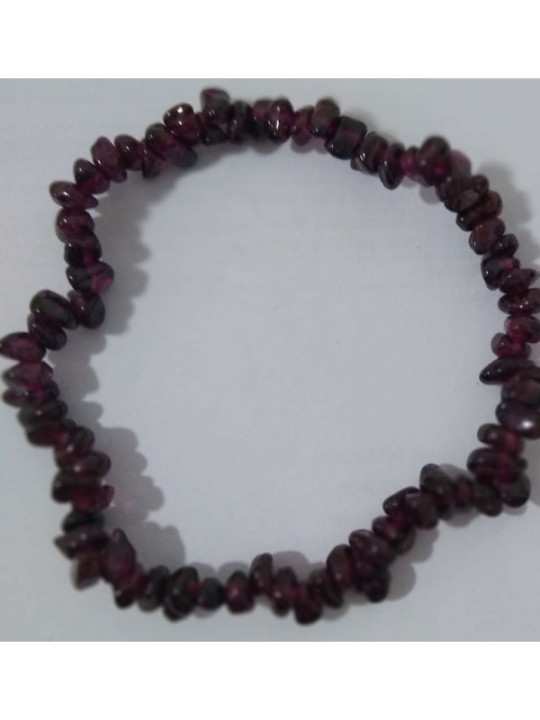 Pulsera Mineral Elástica 7 Chakras. Mineral 7mm