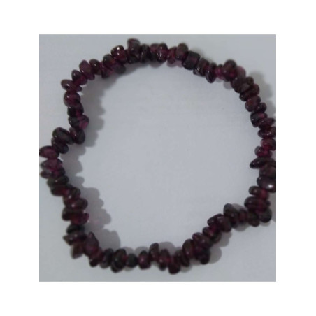 Pulsera Mineral Elástica 7 Chakras. Mineral 7mm