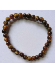 Pulsera Elástica Cuarzo Rosa